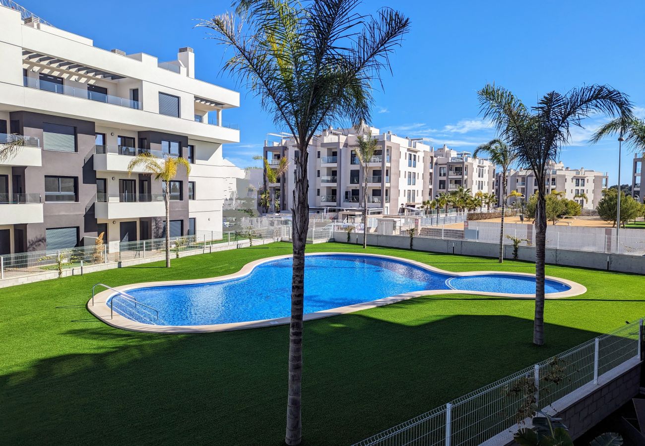 Appartement in Villamartín - Casa Buena Vista Golf – Licht Appartement met Zonnig Balkon en Zwembad