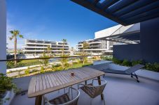 Apartment in Torrevieja - Lagoons Village – Luxury Apartment with Private Terrace, Spa & Wellness Resort
